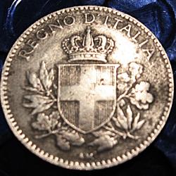 ITALIE rare piece monnaies  de 20 CENT  1918 R