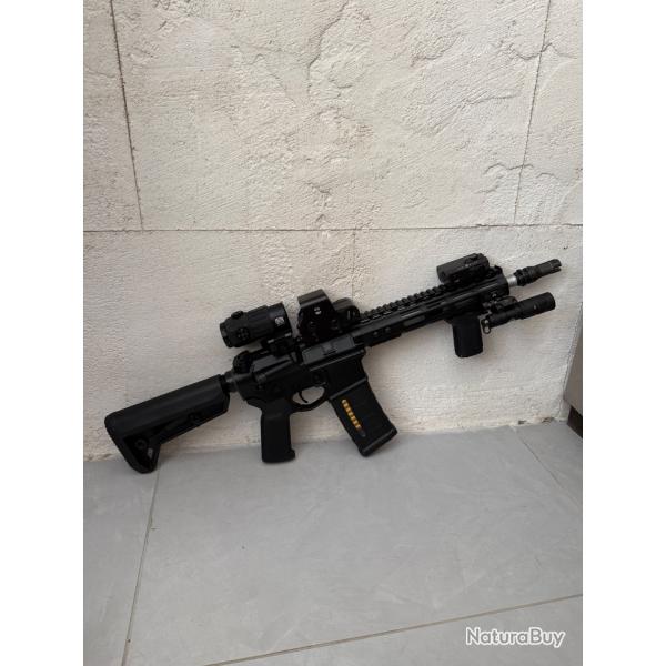 Rplique M4 G101 NOVESKE NoirDouble Eagle GBBR MK68 Custom