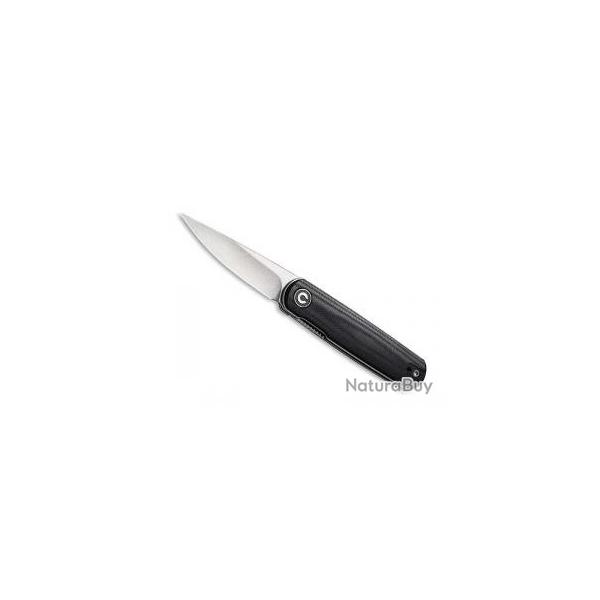 Couteau civivi LUMI lame acier 14C28N finition  stonewashed  +pochette