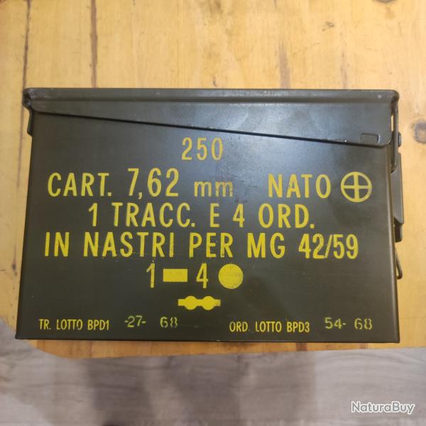 Caisse mtal pour munitions