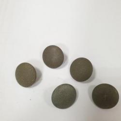 Boutons Allemand granuleux WW2 pour veste ou vareuse originaux 19mm  A25