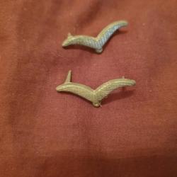 Paire de Mouettes Allemand pour pattes de col   A25