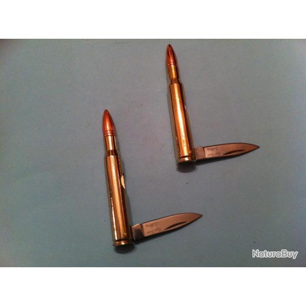 LOT de 2 couteaux balles  A25,2