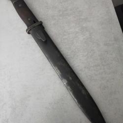 Baïonnette allemande 98k au même numéro