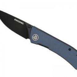 Couteau Eikonic FAIRWIND bleu lame acier D2 revêtement PVD noir