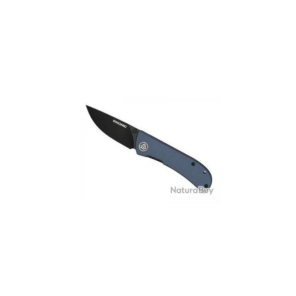 Couteau Eikonic FAIRWIND bleu lame acier D2 revtement PVD noir