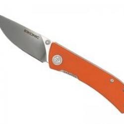 Couteau Eikonic FAIRWIND orange lame acier D2 satiné