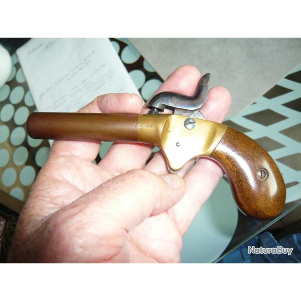Pistolet Derringer d'Abilne avec accessoires en coffret