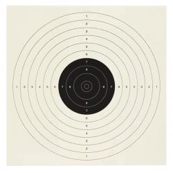Cibles réduite PISTOLET 25 M - C25, paquet de 100