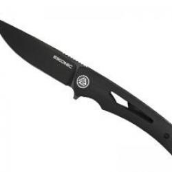 Couteau Eikonic APERTURE lame acier D2 revêtement PVD noir