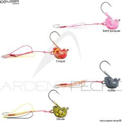 Tête plombée EXPLORER TACKLE Magic deep 15g Coque