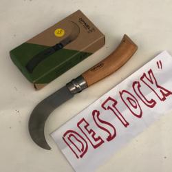 Serpette opinel numéro 10 lame en acier inoxydable