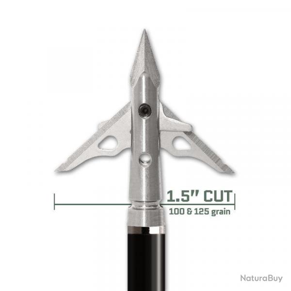 Lames Mecaniques SEVR TITANIUM 1.5 (par 3) - 125 Grains