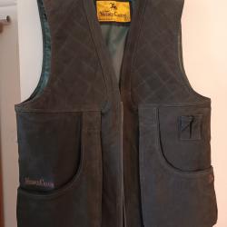 gilet cuir verney carron