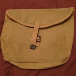 Pochette porte gamelle US WW2 ORIGINAL datée  1943   A25,12