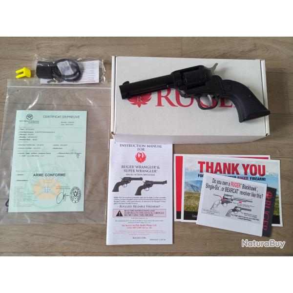 Ruger Wrangler 4,62 pouces 22lr (neuf jamais tir)
