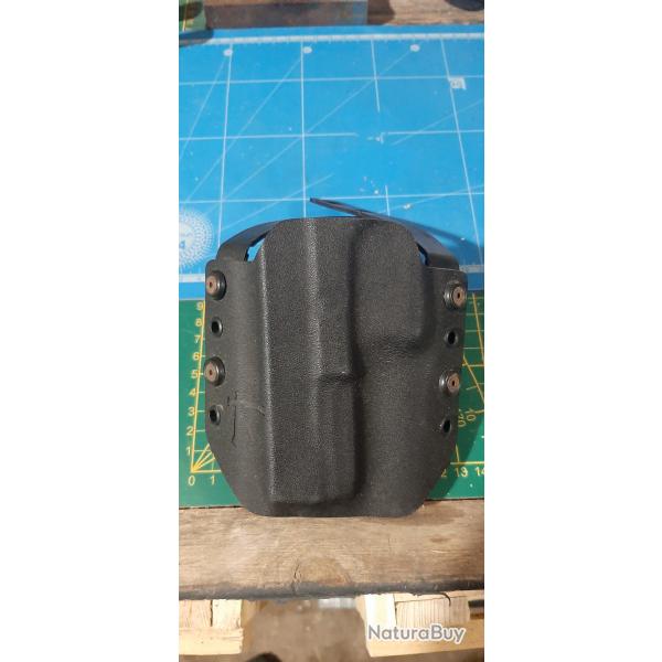 Holster kydex glock 17 / 19 de marque TRB, airsoft (gaucher)