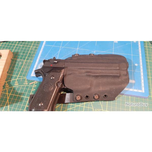 Holster en kydex TRB pour M9A1, M9A2, Taurus...