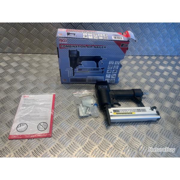 BGS cloueur combine pneumatique 50 mm clou 10 / 50 agrafe 16 / 40