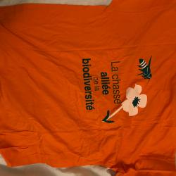 Tee Shirt Orange XXL Chasseur et fier de l'être