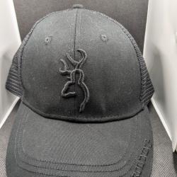 CASQUETTE BRODÉ BROWNING noir