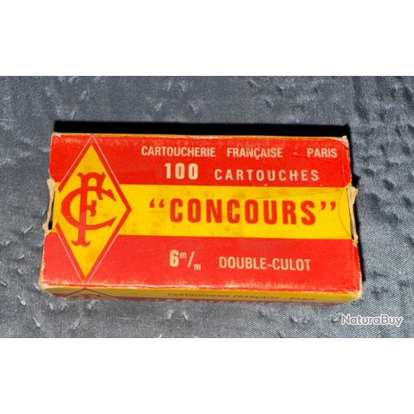 100 CARTOUCHES "CONCOURS" CALIBRE 6 mm DOUBLE-CULOT. CARTOUCHERIEFRANAISE - PARIS