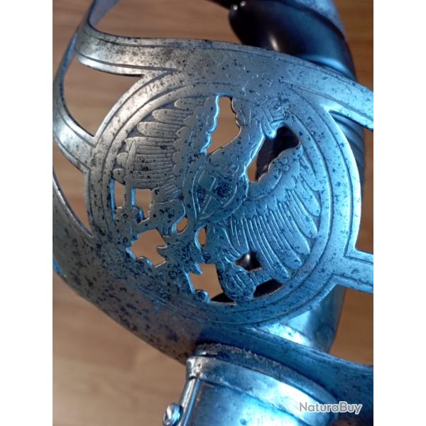 Sabre mle1889 du 12 rgiment de Hussards Prussien de Torgau.