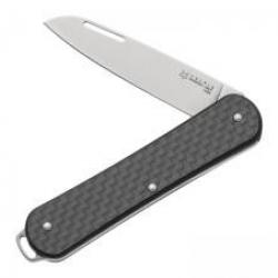 Couteau Fox VULPIS lame à trou acier M390 Bohler à cran slip joint + manche 8cm
