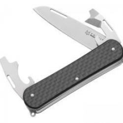 Couteau Fox VULPIS lame à trou acier M390 Bohler à cran slip joint (3piéces)