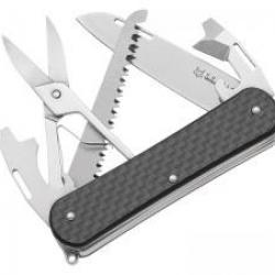 Couteau Fox VULPIS lame à trou acier M390 Bohler à cran slip joint (5piéces)