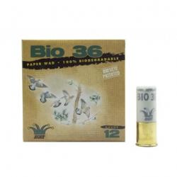 Cartouches JOCKER bio 36 cal.12/70 bourre jupe plomb n°7.5 par 75