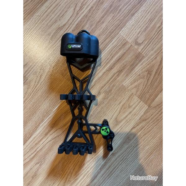 Carquois d'arc fuse Maxxis 4 flches noir
