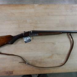 FUSIL JUXTAPOSE ARTIZAN FRANCAIS CALIBRE 12/70 CANON 70 CM OCCASION