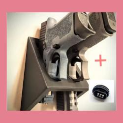 Pack verrou de pontet + support mural clock