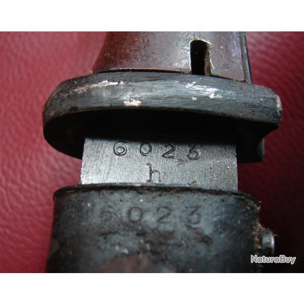 Baionnette 84/98 - fnj de 1944 - mono numro