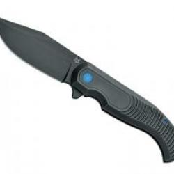 Couteau Fox  EASTWOOD TIGER lame acier CPM-S90V avec revêtement PVD noir +étui