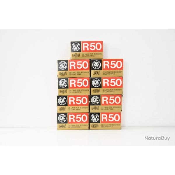 450 Balles RWS R50 cal. 22lr