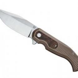 Couteau Fox  EASTWOOD TIGER lame acier CPM-S90V satiné +étui