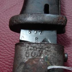 Baionnette 84/98 - J.Sch - 1941
