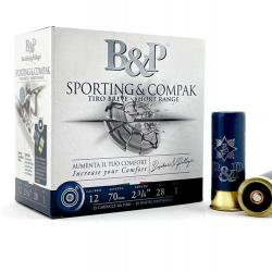 CARTOUCHES B&P COMPAK SHORT RANGE CAL12 PB N°9 28G BJ