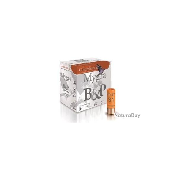 CARTOUCHES B&P MYGRA COLOMBACCIO CAL20 PB N5,5 31G BJ