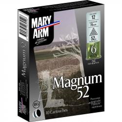 CARTOUCHES MARY ARM MAGNUM 52 CAL12 PB N°4-6 52G BG 6