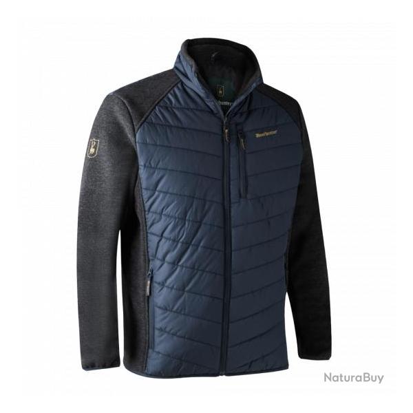 VESTE DOUDOUNE MOOR DEERHUTER AVEC TRICOT DARK BLUE 2XL
