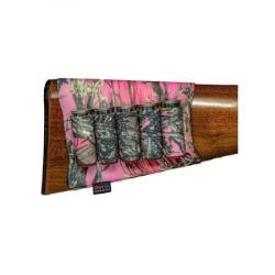 CARTOUCHIERE DE CROSSE FUSIL GROVTEC 5 CARTOUCHES ROSE CAMO
