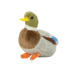 PELUCHE CANARD COLVERT PETIT MODELE 13 CM
