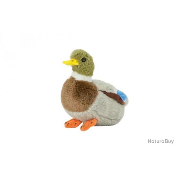 PELUCHE CANARD COLVERT PETIT MODELE 13 CM