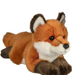 PELUCHE RENARD COUCHE 28 CM