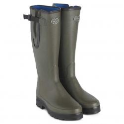 BOTTES VIERZONORD HOMME LE CHAMEAU DOUBLEES NEOPRENE VERT CHAMEAU 43