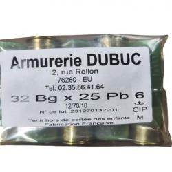 CARTOUCHES JOCKER LA 32 ARMURERIE DUBUC CAL12/70 PB N°6/7/8 BG 32GR 7