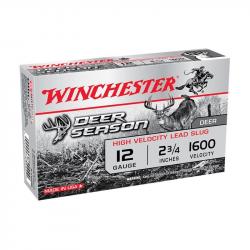 CARTOUCHES A BALLE WINCHESTER DEER SEASON CAL12/70 35 GR